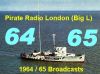 Pirate Radio London (Big L) 1964 / 65 Broadcast MP3 CD - Nostalgia Store