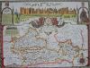 Antique Map print Berkshire 1611 450mm x 360mm