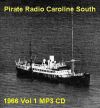 Pirate Radio Caroline South1966 vol 1 MP3 CD - Nostalgia Store