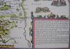 Reproduction Print of Antique Map ~ Hertfordshire 1611 - The Nostalgia Store