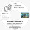 Pirate Radio London (Big L) 1964 / 65 Broadcast MP3 CD - Nostalgia Store