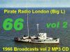 Pirate Radio London Big L 1966 Vol 2 (MP3 CD) - Offshore Broadcasts - The Nostalgia Store
