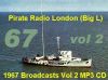 Pirate Radio London Big L 1967 Vol 2 (MP3 CD) - Offshore Broadcasts - The Nostalgia Store