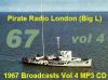 Pirate Radio London Big L 1967 Vol 4 (MP3 CD) - Offshore Broadcasts - The Nostalgia Store