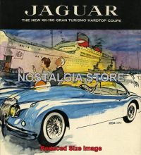 1957 Jaguar XK-150 Advert - Retro Car Ads - The Nostalgia Store