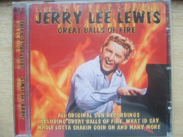 Jerry Lee Lewis Great Balls of Fire CD The Nostalgia Store Retro Jerry Lee Lewis Great Balls of Fire CD The Nostalgia Store Retro
