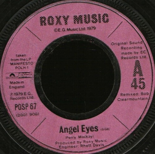 Roxy Music Angel Eyesmp3