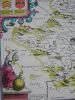 Reproduction Print of Antique Map ~ Hertfordshire 1611 - The Nostalgia Store