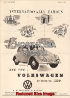 1956 Volswagon Advert - Retro Car Ads - The Nostalgia Store