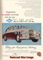 1957 Riley 2.6 Advert - Retro Car Ads - The Nostalgia Store